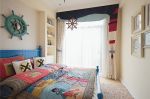 130平米地中海风格三居室卧室装修效果图片
