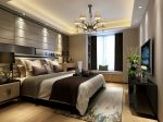 恒威中央领地港式145平大平层卧室装修案例