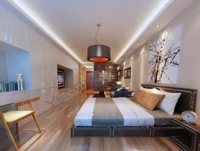 龙族海景51平现代风格卧室装修效果图