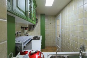 混搭风格四居室180平米厨房装修效果图片赏析