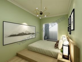 海信天山郡60平现代风格卧室装修设计图