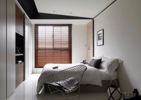 金科廊桥水岸85㎡现代简约两居室卧室装修案例