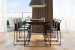 保利紫薇花语58平小户型现代风格餐厅餐桌椅设计图