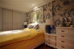 阿玛尼艺术公寓61平小户型美式风格卧室榻榻米设计效果
