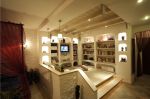 阿玛尼艺术公寓61平小户型地中海风格书房客厅一体装修效果图