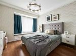 金碧湾美式141平三居室卧室装修案例