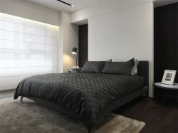 碧桂园现代140平四居室卧室装修案例
