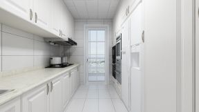 汇景新村三居93平现代风格厨房装修设计效果图