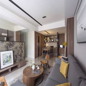 佳和龙城186平米现代风格四居室茶几装修设计效果图