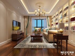 美式风格客厅装修效果图大全 2020美式风格客厅装修设计
