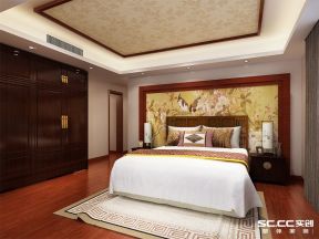 豪柏公寓176平中式风格卧室装修效果图