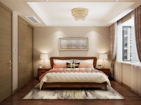 大华碧云天98平米三居室现代卧室装修设计效果图