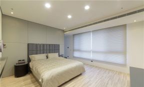 滨海隽城现代140平三居室卧室装修案例