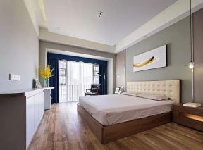 现代风格140平米三居室卧室装修效果图片欣赏