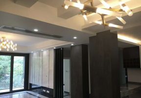 大华曲江公园世家110平米三居室现代简约风格吊灯装修设计效果图