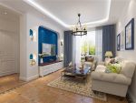 北新国际83㎡地中海风格两居室装修案例