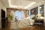金隅翡丽蓝爵堡248平欧式风格卧室装修效果图