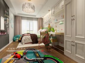 萨尔斯堡180平米四居室简欧卧室装修设计效果图案例