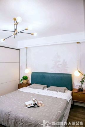 紫煜臻城现代风格卧室吊灯设计效果图欣赏