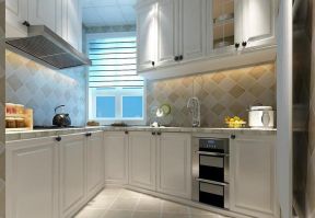 现代风格厨房设计效果图 现代风格厨房瓷砖效果图 