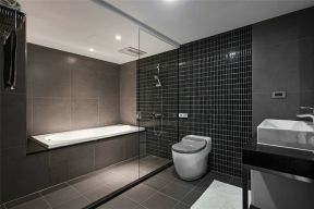  远洋城三居80平现代风格浴室装修设计效果图
