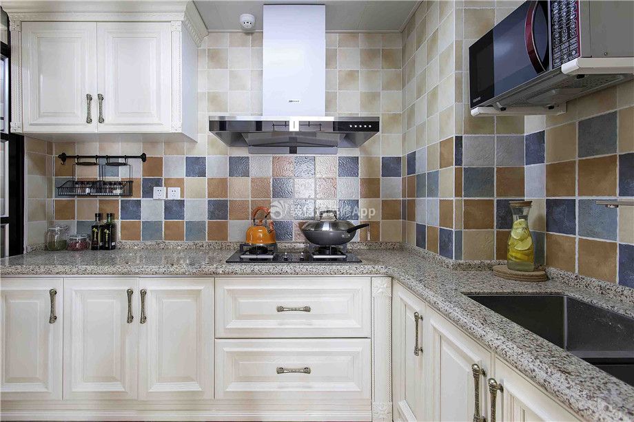 欧洲新城美式80平二居室厨房装修案例
