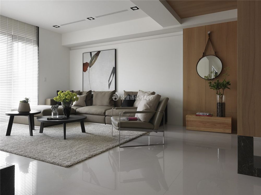  现代风格客厅沙发背景墙 现代风格客厅设计