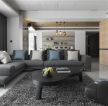 星英半岛115㎡现代风格客厅沙发装修效果图