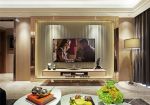 中澳滨河湾100㎡现代风格客厅电视墙装修效果图
