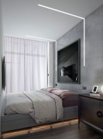 一品苑132平米三居室现代卧室装修设计效果图