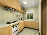 现代风格三居室90平米厨房装修效果图片大全
