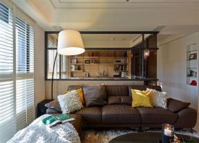  美式灯具客厅  美式客厅沙发