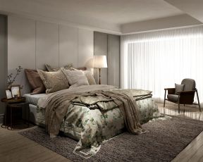 欧式风格183平米别墅卧室装修效果图片欣赏