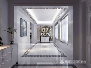 华侨城770平新古典风格门厅装修效果图