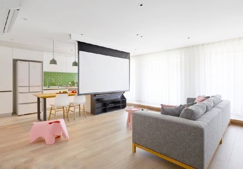 保利香雪106㎡北欧风格两居室装修案例