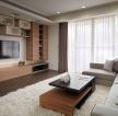 上海康城现代简约135平三居室客厅装修案例