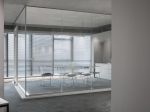2023杭州写字楼小型会议室玻璃装修设计图片