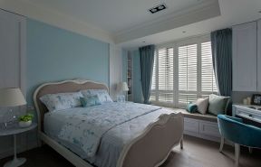 歌林春天馨园美式155平三居室卧室装修案例