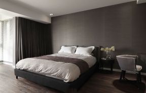 海叶新苑现代简约89平二居室卧室装修案例