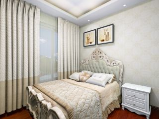 欧式风格78平两居室卧室装修效果图片大全