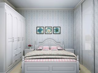 欧式风格158平三居室卧室装修效果图片欣赏