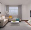 东洲家园北欧90平二居室客厅装修案例