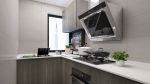 紫贵御园现代简约77平二居室厨房装修案例