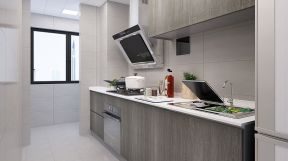 永乐西区北欧63平二居室厨房装修案例