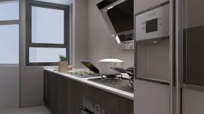育慧里现代简约63平二居室厨房装修案例