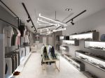 杭州现代风格小型服装店创意灯具装修图片