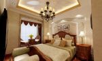 白鹭金岸160㎡古典欧式别墅卧室装修效果图