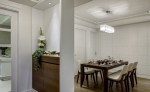 三居室100平米现代风格餐厅装修效果图片欣赏