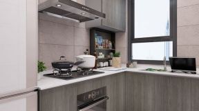 京通苑新中式90平二居室厨房装修案例
