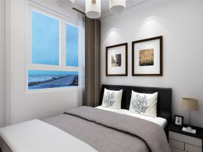 中海国际社区122平现代风格卧室装修设计图